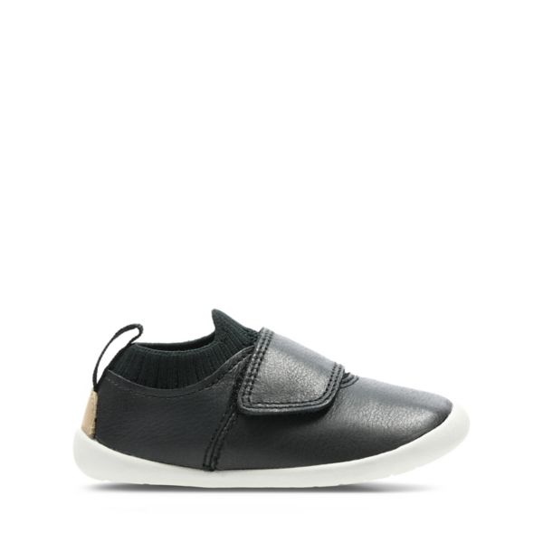 Clarks Girls Roamer Seek Casual Shoes Black | USA-8074213